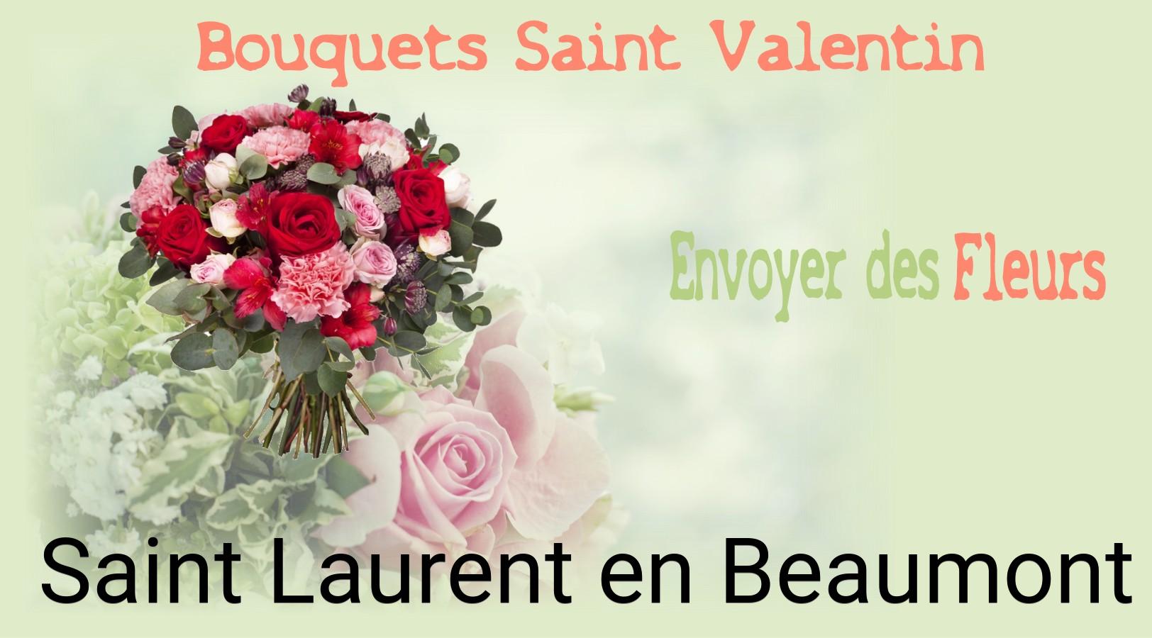 Roses de Saint-Valentin livrées à Saint-Laurent-en-Beaumont